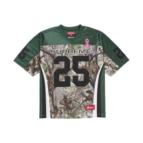 Supreme Breast Cancer Awareness Football Jersey Green