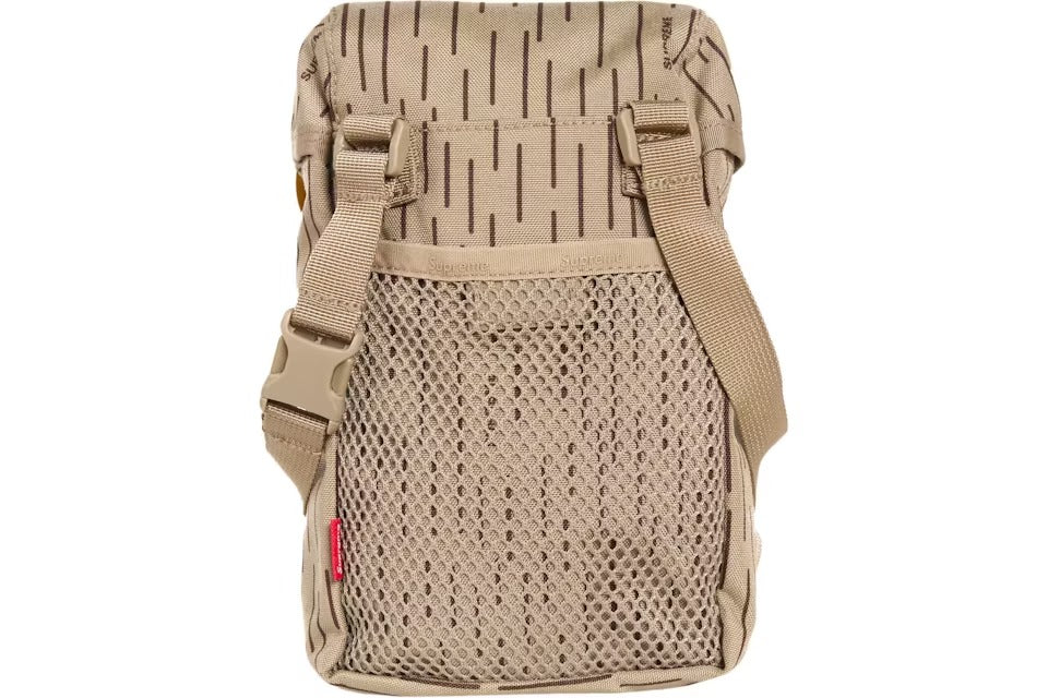 Supreme Camera Bag Tan Raindrop