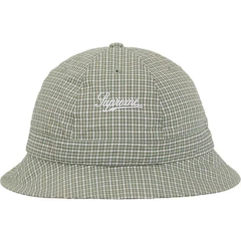 Supreme Cordura Plaid Bell Hat Green