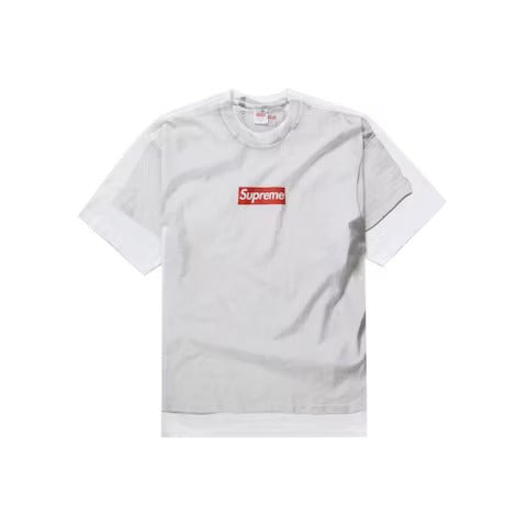 Supreme MM6 Maison Margiela Box Logo Tee White