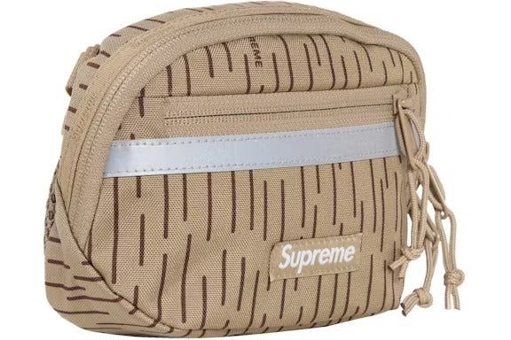 Supreme Mini Side Bag Tan Raindrop