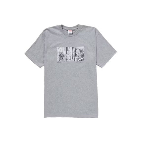 Supreme Mister Cartoon Pow Tee Heather Grey