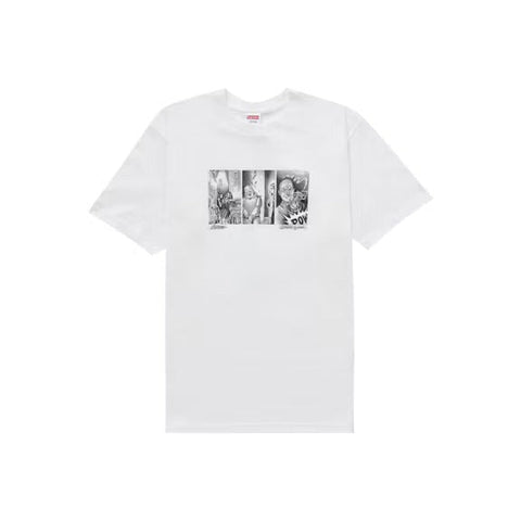 Supreme Mister Cartoon Pow Tee White