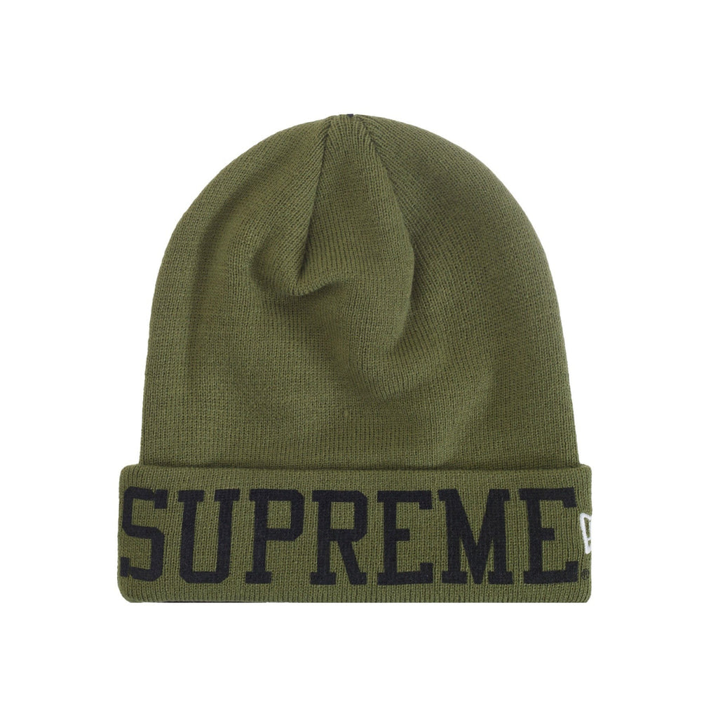 Supreme New Era Varsity Beanie Olive