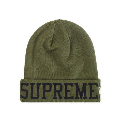 Supreme New Era Varsity Beanie Olive
