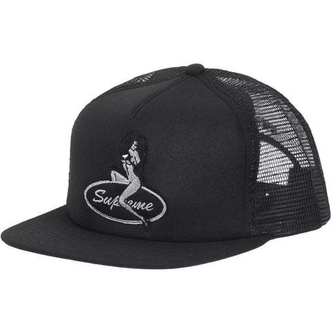 Supreme Pinup Mesh Back 5-Panel Black