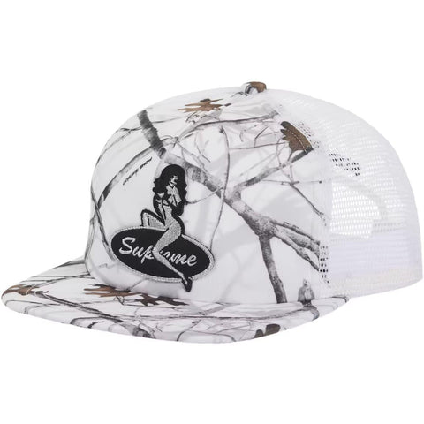 Supreme Pinup Mesh Back 5-Panel White Camo