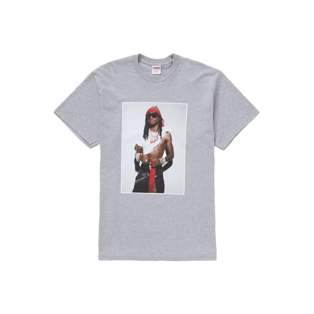 Supreme Playboi Carti Tee Heather Grey