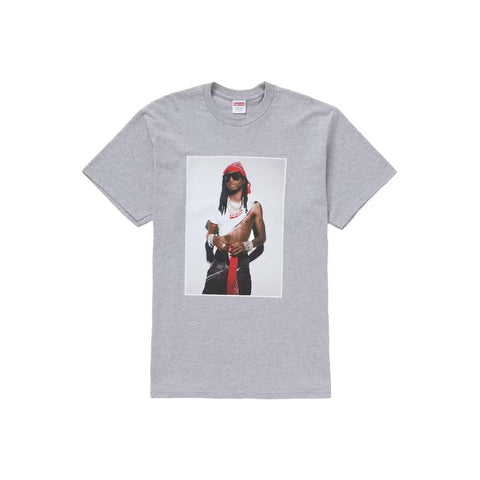 Supreme Playboi Carti Tee Heather Grey