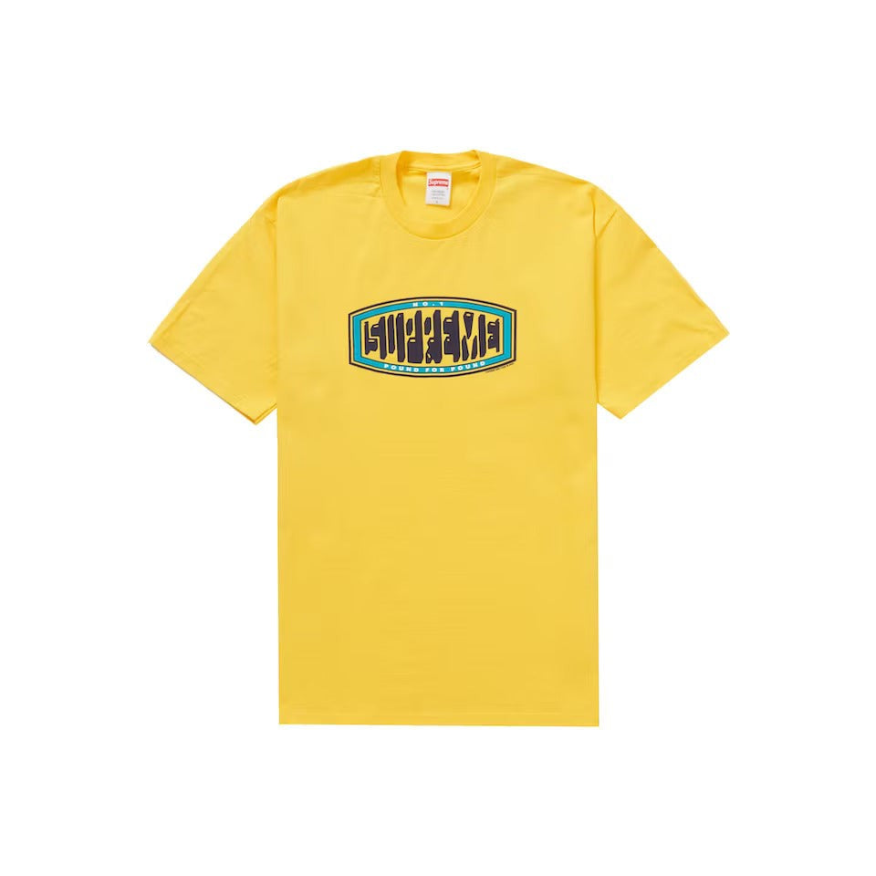 Supreme Pound Tee Yellow