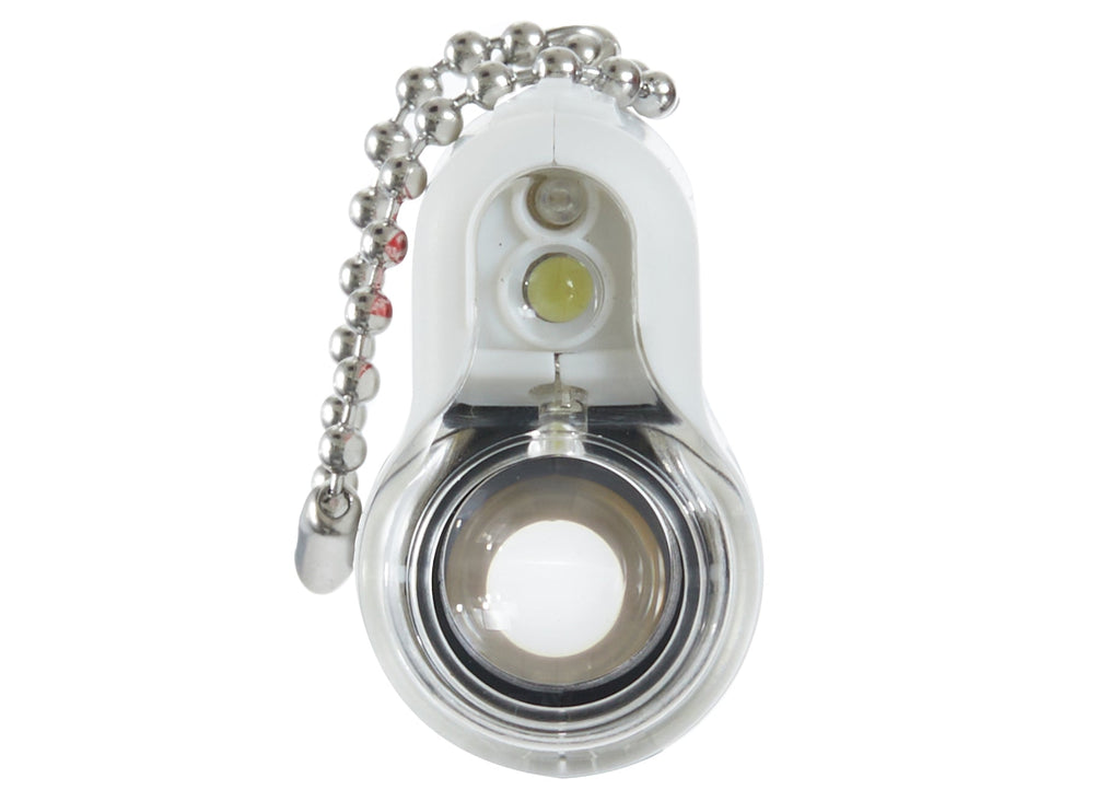 Supreme Raymay Pocket Microscope Keychain (SS23) White