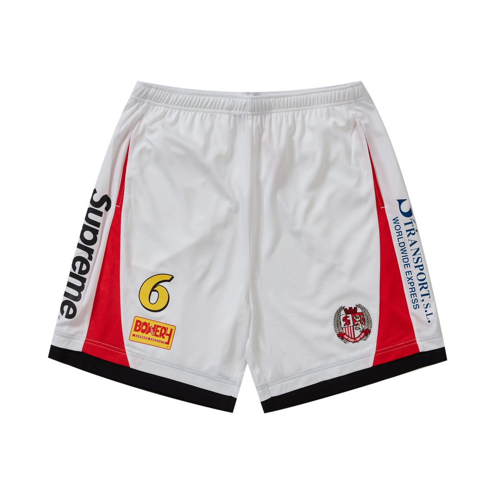 Supreme Soccer Short White