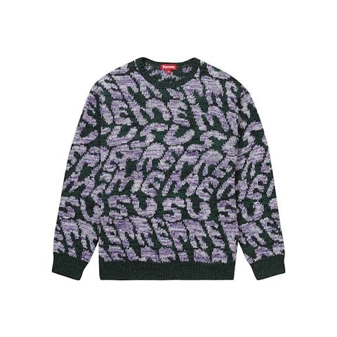 Supreme Stacked Sweater Green