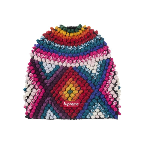 Supreme Textured Knit Beanie Multicolor