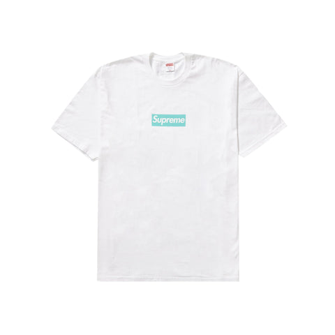 Supreme Tiffany & Co. Box Logo Tee White