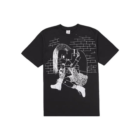Supreme Y's by Yohji Yamamoto Thinker Tee Black
