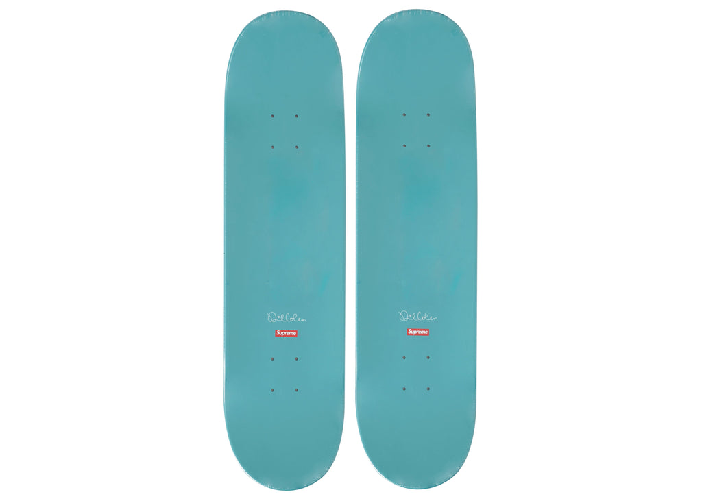 Supreme x Dan Colen Fuck Skateboard Set