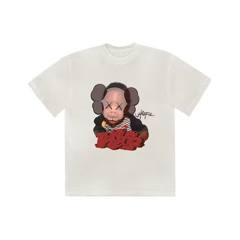 Travis Scott x KAWS Utopia I Tee White