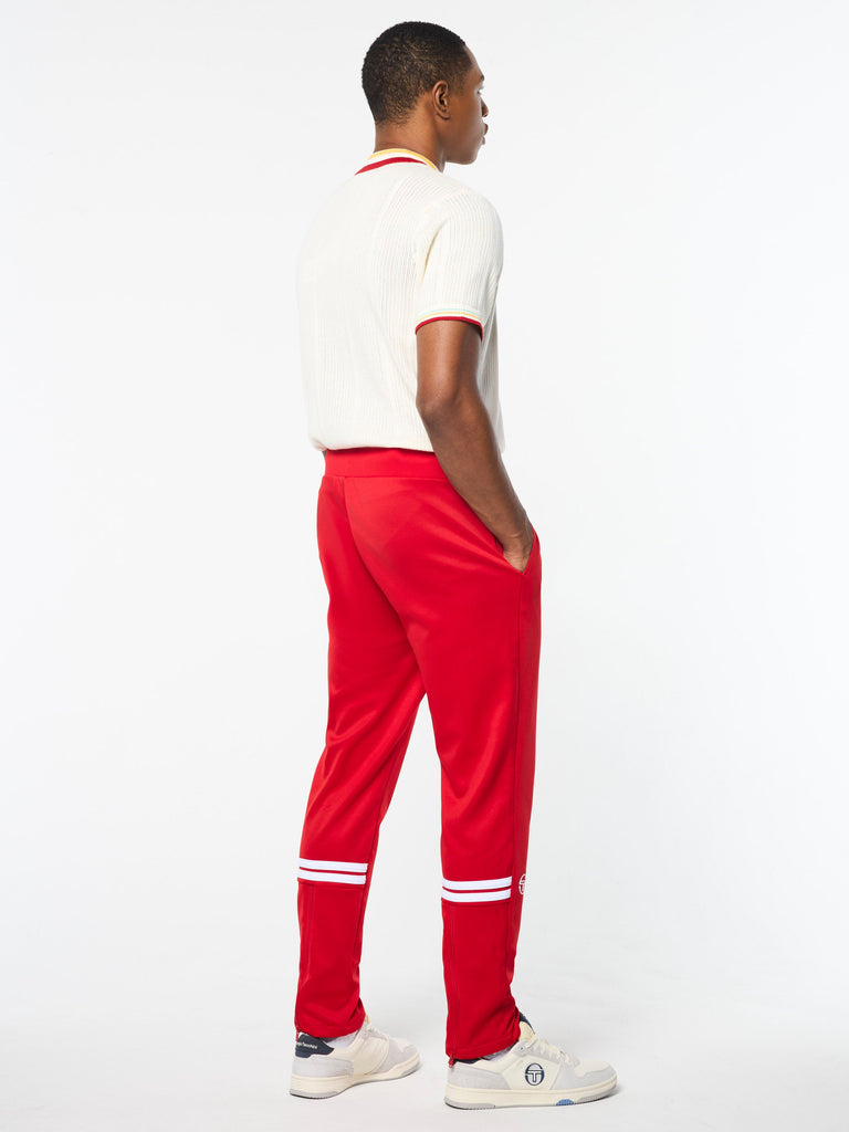 Orion Track Pant- Adrenaline Rush/ White