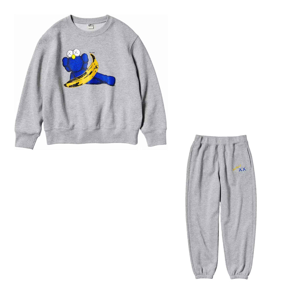 KAWS x Uniqlo Warhol Kids' Graphic Banana Sweatshirt (Full Set) (Copy)
