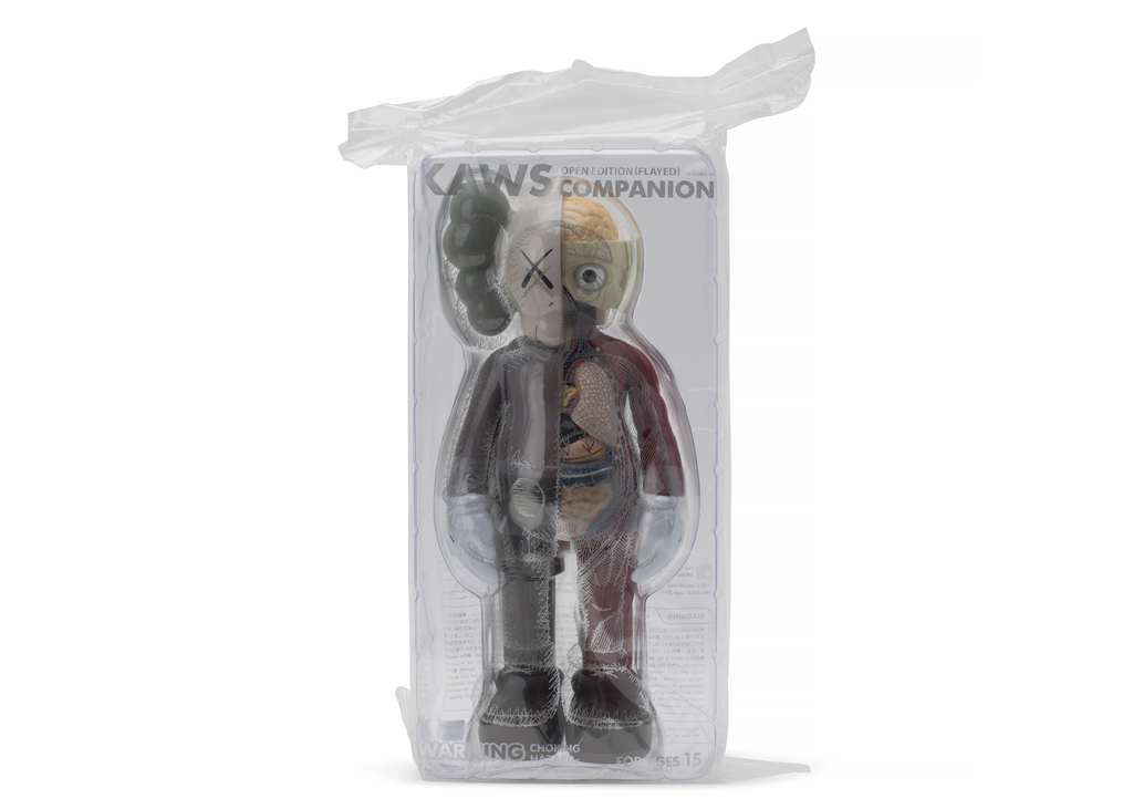 KAWS Companion Flayed Open Edition Vinyl Figure Brown