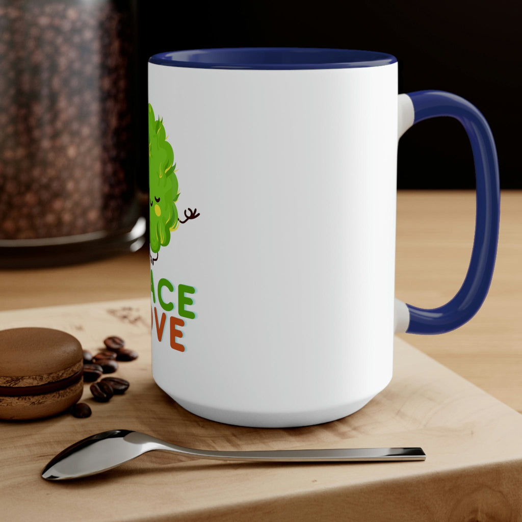 Cannabis, Peace and Love Coffee Mug