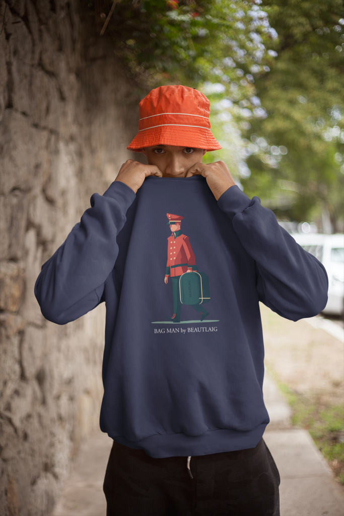 BEAUTLAIG x Champion Collab - Bag Man Sweatshirt