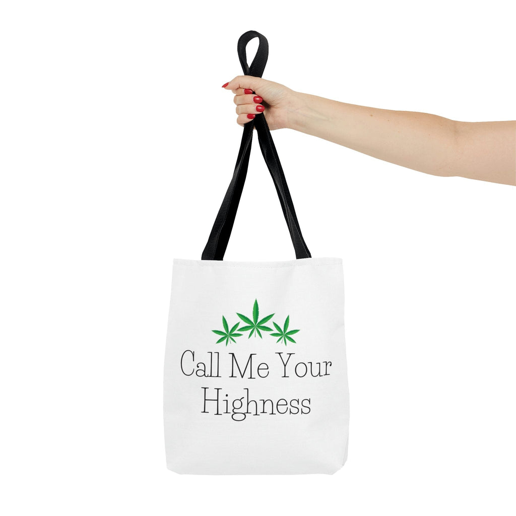 Call Me Your Highness Green Leaf Tote Bag