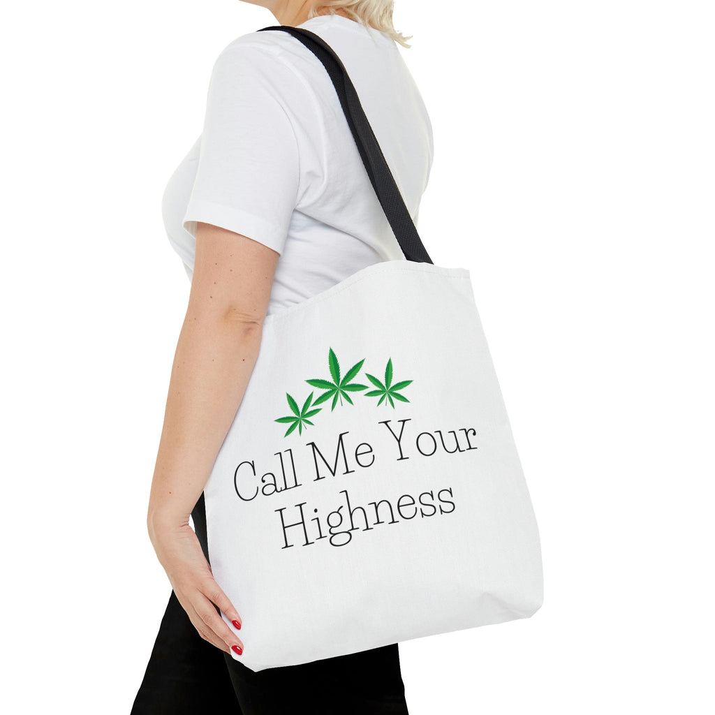 Call Me Your Highness Green Leaf Tote Bag