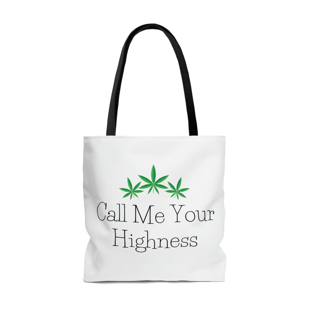 Call Me Your Highness Green Leaf Tote Bag