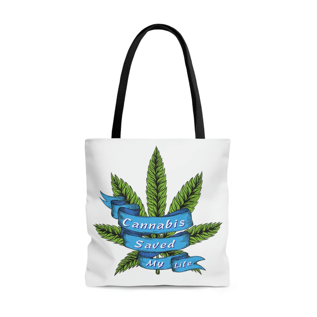 Cannabis Saved My Life Shopping Tote Bag