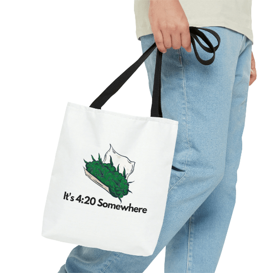 It's 4:20 Somewhere Marijuana Tote Bag