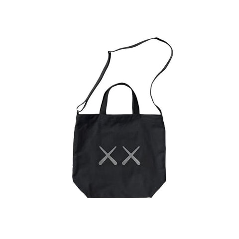 KAWS x Uniqlo Warhol 2Way Tote Bag Black