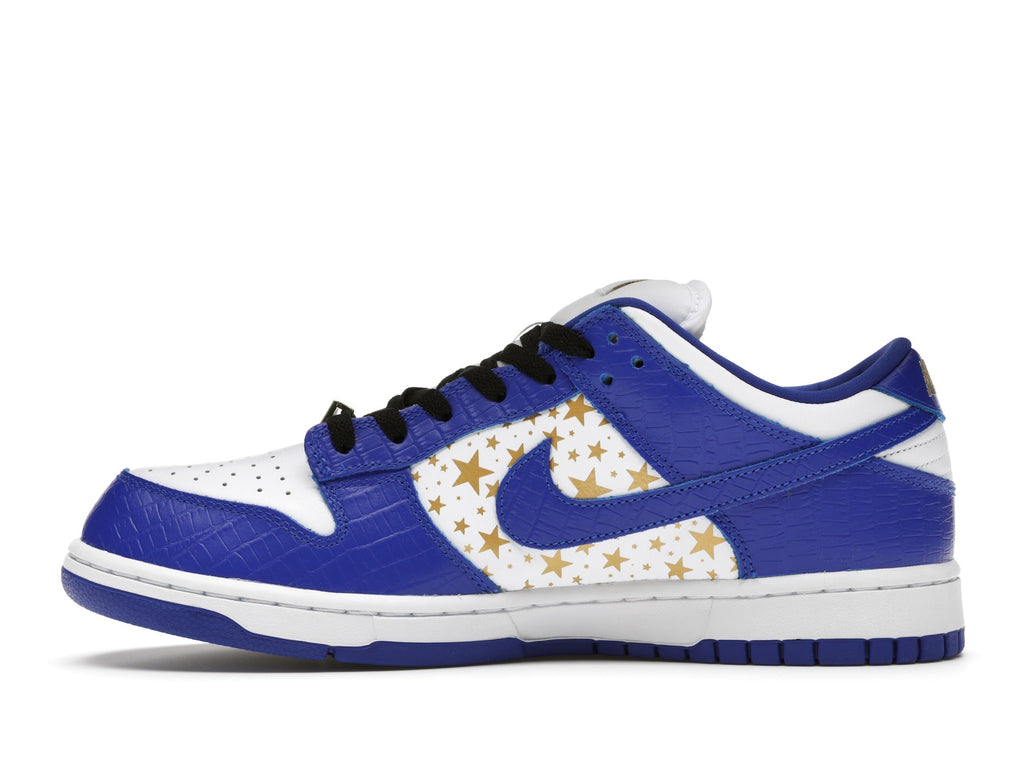Nike SB Dunk Low Supreme Stars "Hyper Royal"