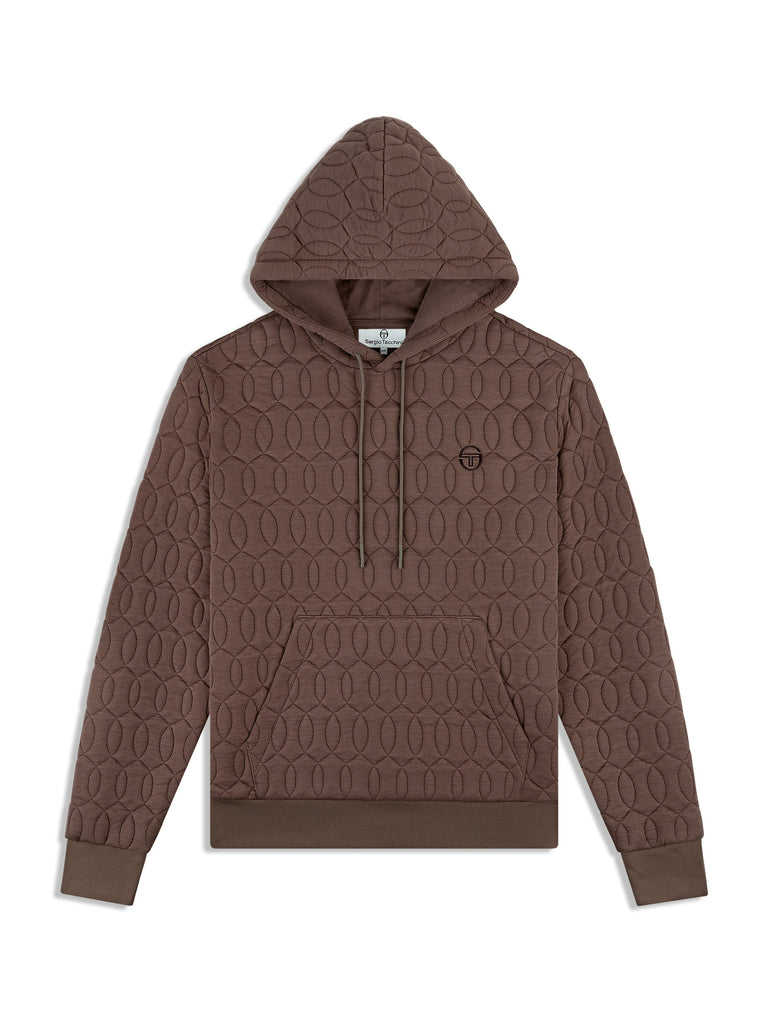 Aversa Quilted Hoodie- Morel
