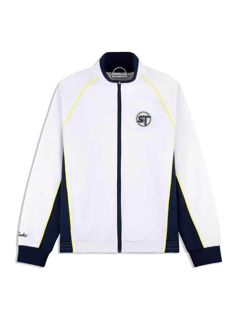 Corsa Track Jacket- Brilliant White