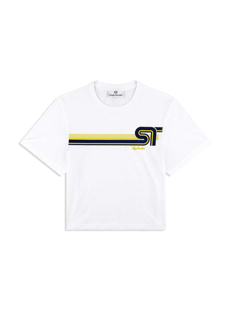Women's Corsa T-Shirt- Brilliant White