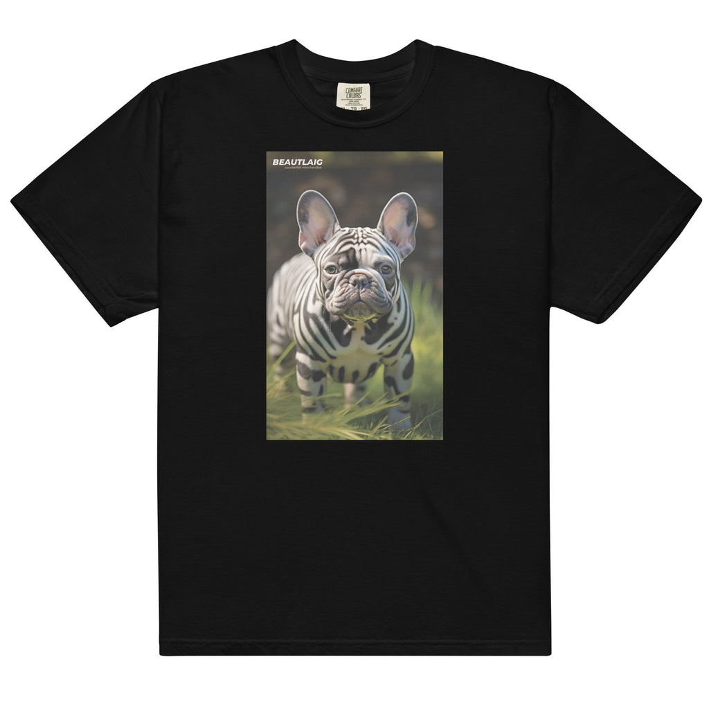 Zebra French Bulldog Tee - Beautlaig