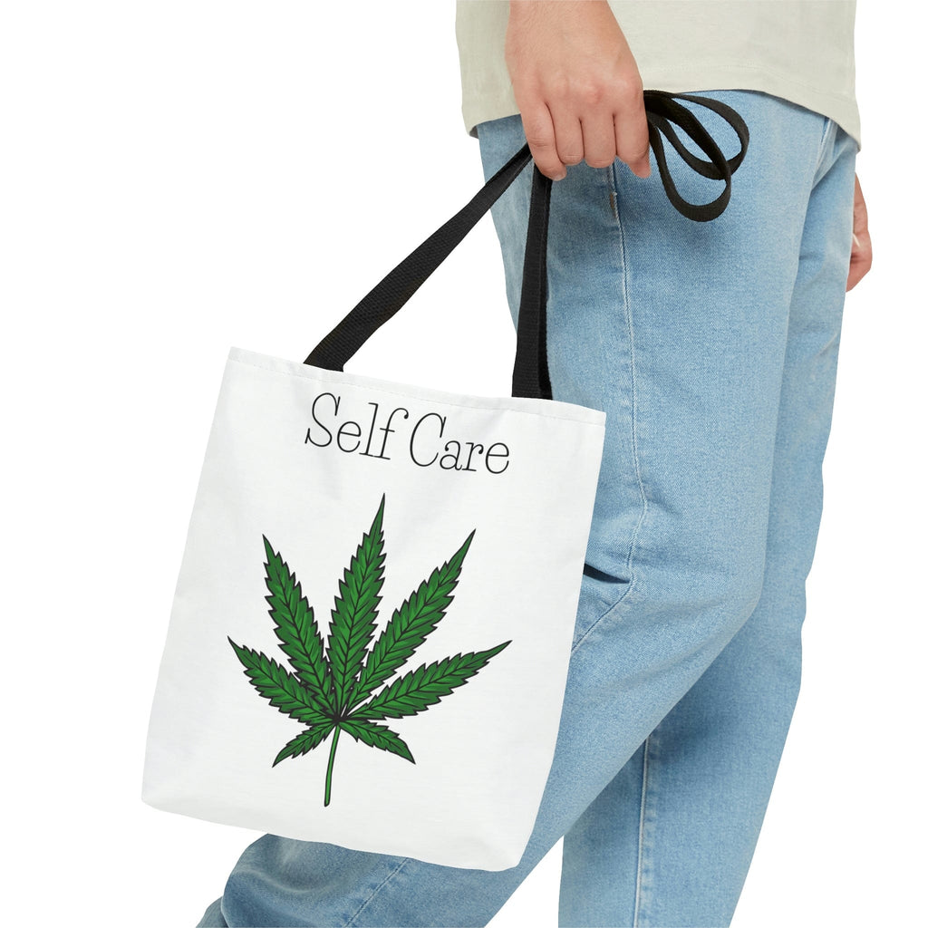 Self Care Cannabis Tote Bag