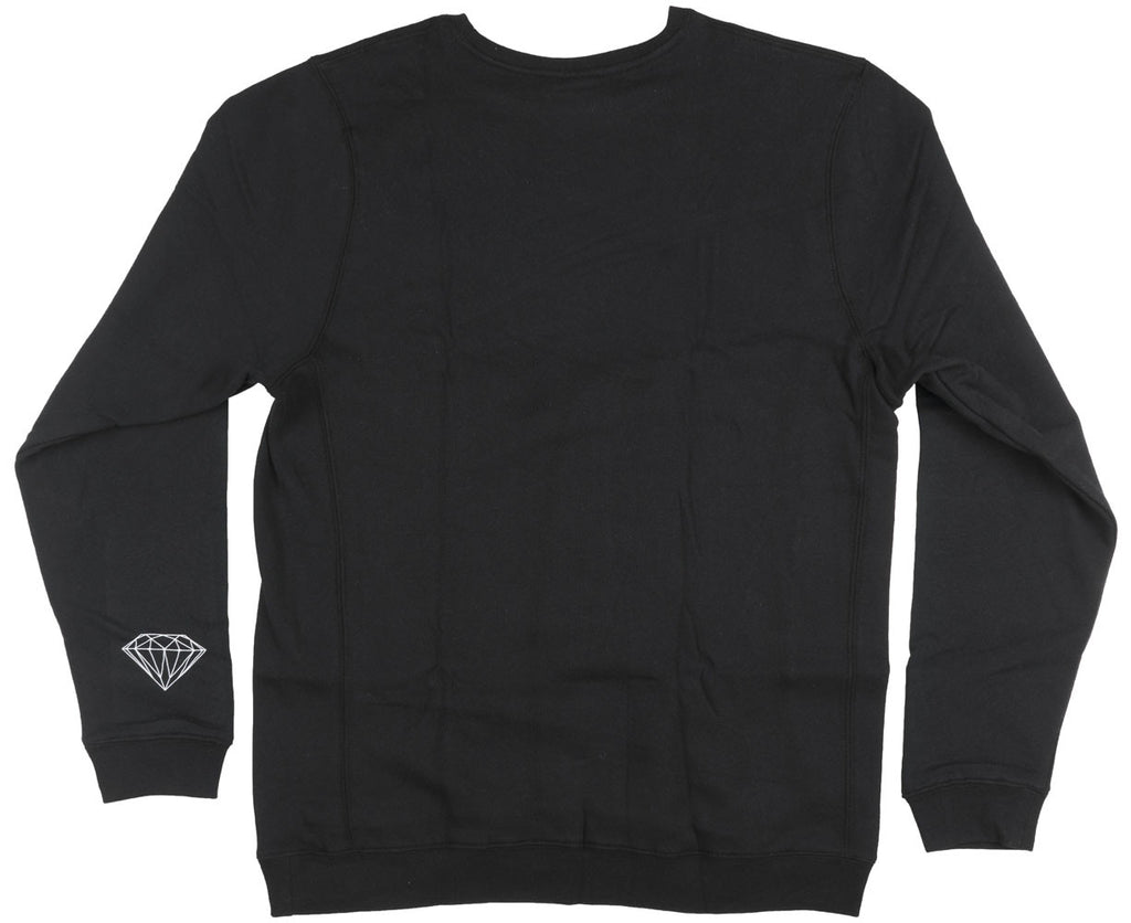 Diamond Supply Black & Orange Sweatshirt