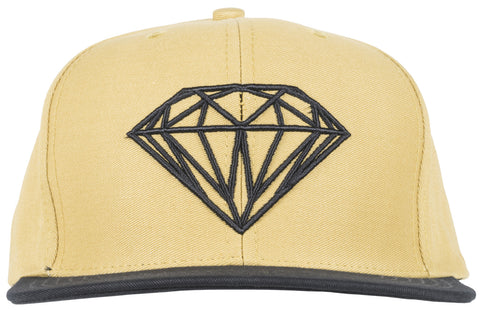 Diamond Supply Snapback Yellow