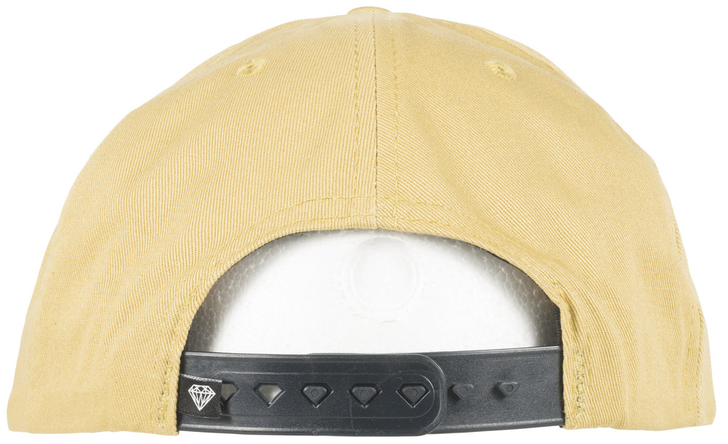 Diamond Supply Snapback Yellow