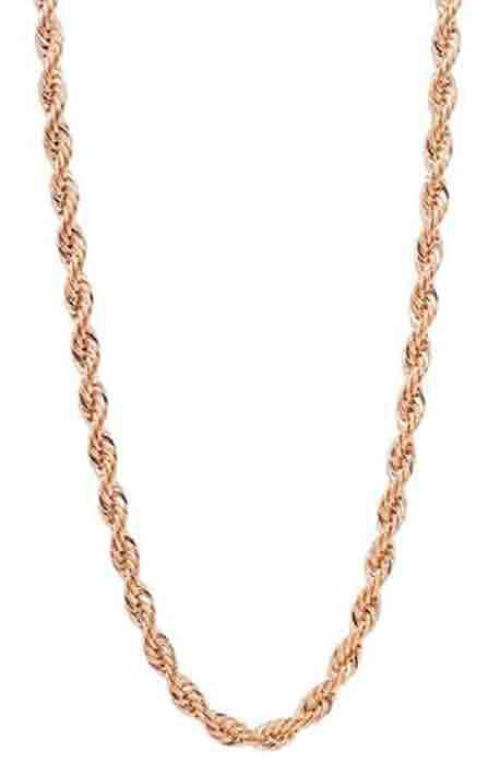 The Mister - Rose Gold Rope Chain