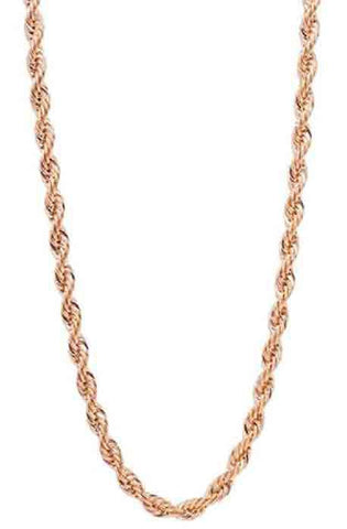 The Mister - Rose Gold Rope Chain