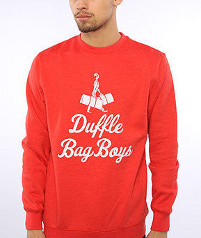 Crooks & Castles Duffle Bag Boy Crewneck Red