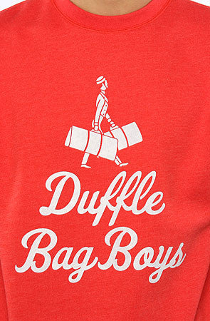 Crooks & Castles Duffle Bag Boy Crewneck Red