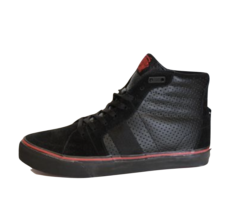 FMS OG Hi Top Black Red