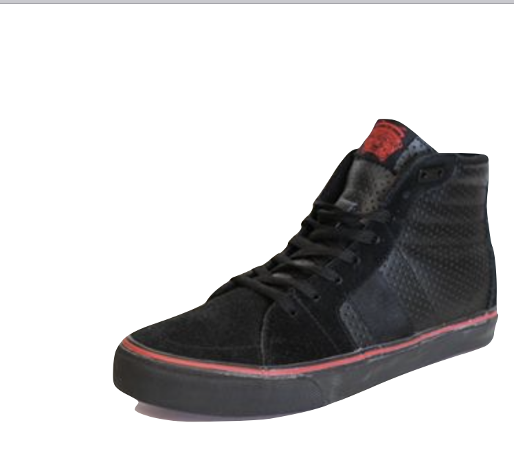 FMS OG Hi Top Black Red