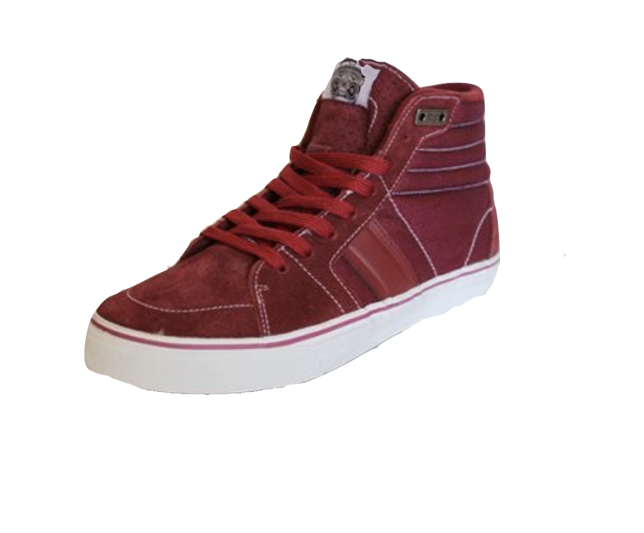 FMS OG Hi Top Burgandy