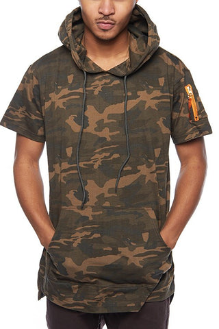 Victory Camo Hooded Tee